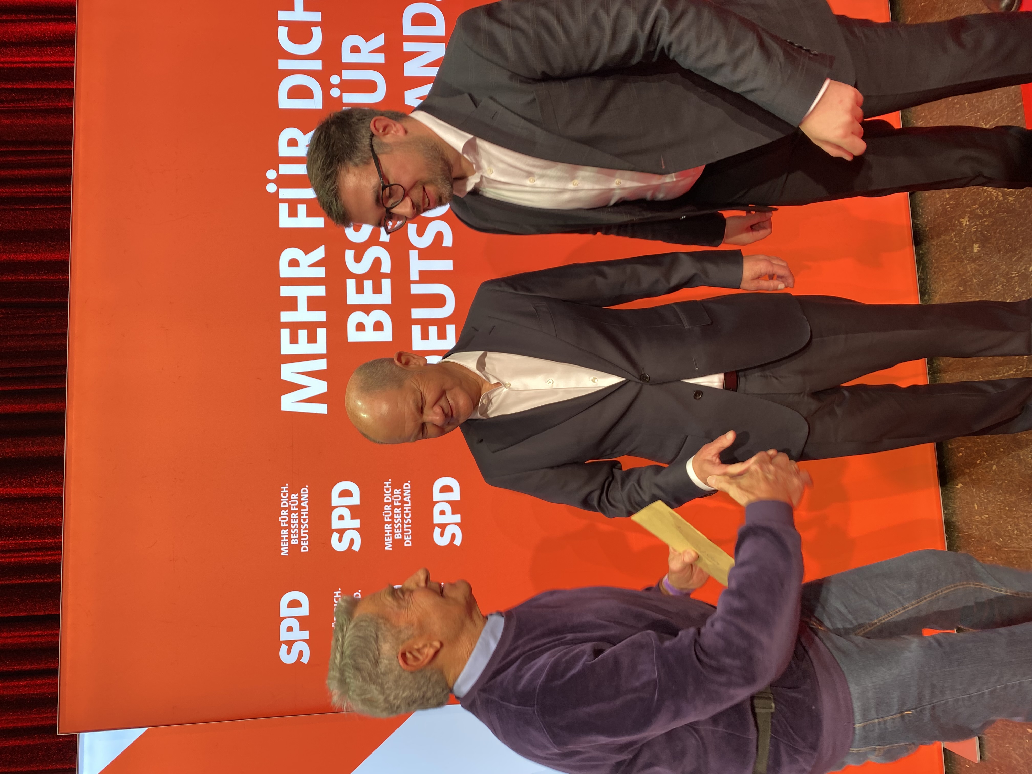  Treffen mit Olaf Scholz